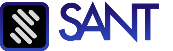 Sant Design Logo White